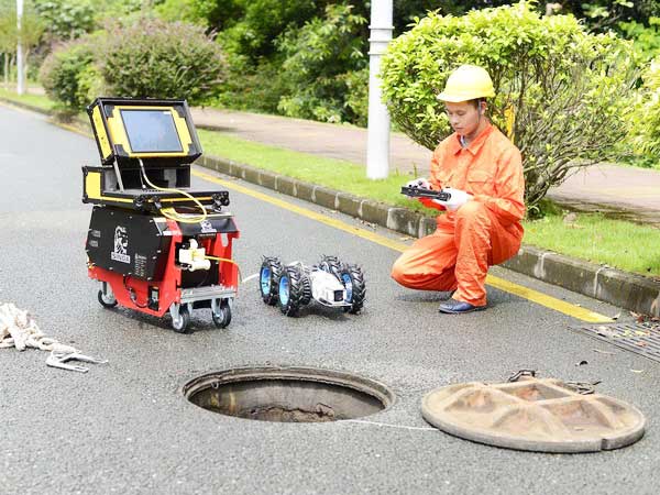 张沟镇管道机器人检测