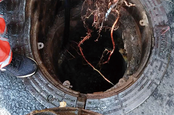 张沟镇管道预处理